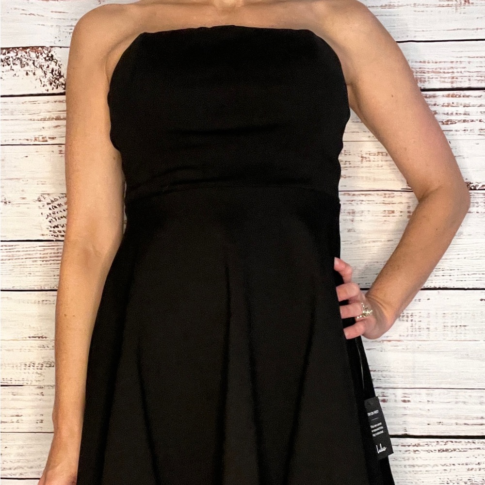 Lulus Out and About Black Skater Dress - Picture 5 of 6